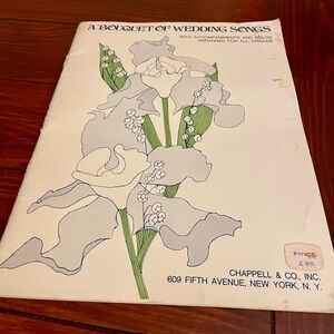 A Bouquet of Wedding Songs arranged for all organs